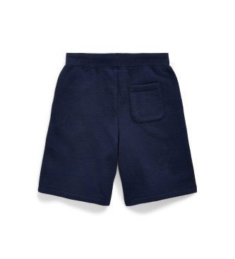 Polo Ralph Lauren Pantaloncini in pile blu navy con coulisse