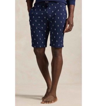 Polo Ralph Lauren Marine gebreide pyjamashort