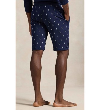 Polo Ralph Lauren Marine gebreide pyjamashort