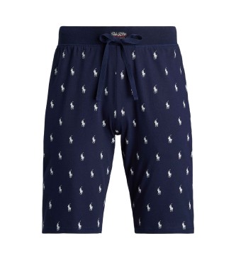 Polo Ralph Lauren Marine gebreide pyjamashort