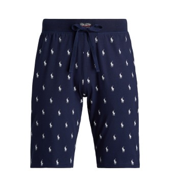 Polo Ralph Lauren Marine gebreide pyjamashort