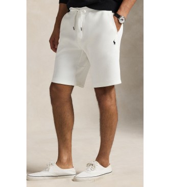 Polo Ralph Lauren Short en double maille blanc