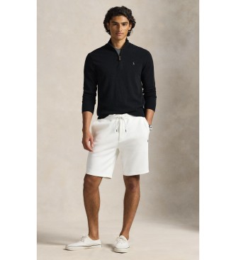 Polo Ralph Lauren Short en double maille blanc