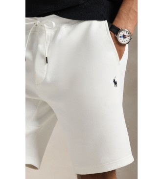 Polo Ralph Lauren Short en double maille blanc