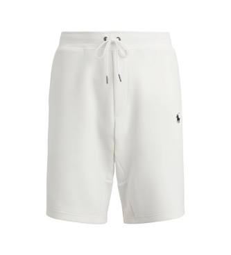 Polo Ralph Lauren Short en double maille blanc