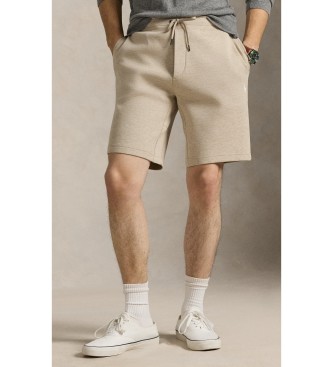 Polo Ralph Lauren Cal��es de malha dupla bege