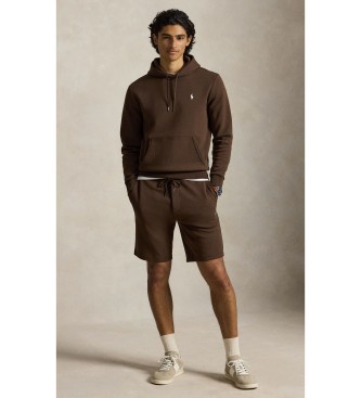 Polo Ralph Lauren Calção de malha dupla castanho