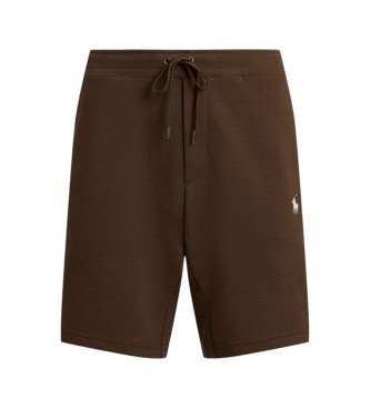 Polo Ralph Lauren Calção de malha dupla castanho