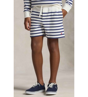 Polo Ralph Lauren Pantaloncini in spugna a righe bianche