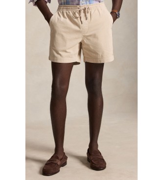 Polo Ralph Lauren Short prepster Polo de veludo cotelê bege