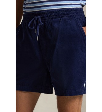 Polo Ralph Lauren Short prepster Polo de veludo cotelê marinho