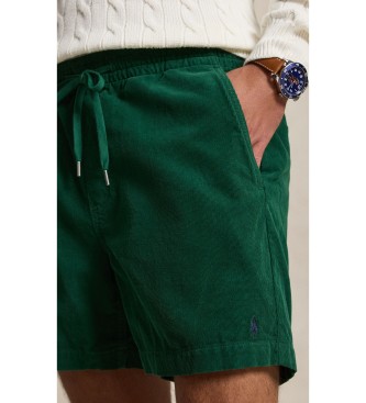 Polo Ralph Lauren Short prepster Polo de veludo cotelê verde