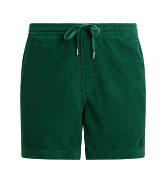 Polo Ralph Lauren Short prepster Polo de veludo cotelê verde