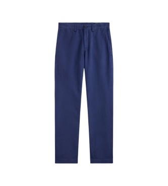 Polo Ralph Lauren Calça de algodão e linho Classic Fit marinho