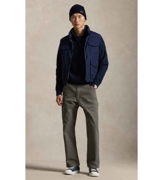 Polo Ralph Lauren Canvas timmermansbroek in grijs polodoek