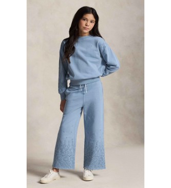 Polo Ralph Lauren Pantalon de jogging en molleton bleu