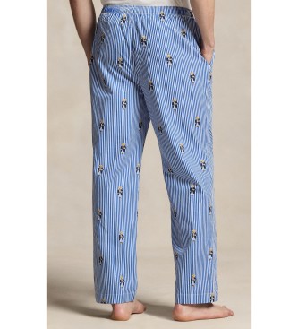 Polo Ralph Lauren Blue striped cotton pajama pants