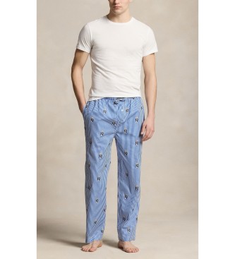 Polo Ralph Lauren Blue striped cotton pajama pants