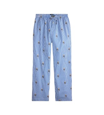 Polo Ralph Lauren Blue striped cotton pajama pants