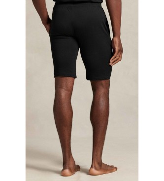 Polo Ralph Lauren Zwarte katoenen gebreide pyjamabroek