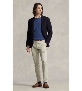 Polo Ralph Lauren Slim Fit elastiske twill-bukser beige