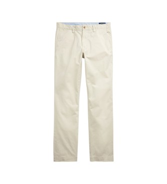 Polo Ralph Lauren Slim Fit elastiske twill-bukser beige
