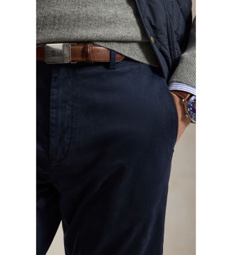 Polo Ralph Lauren Pantalón Jarrett de satén Slim Fit marino