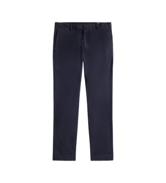 Polo Ralph Lauren Pantalón Jarrett de satén Slim Fit marino
