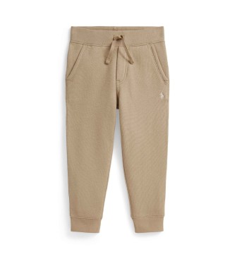 Polo Ralph Lauren Joggerbyxor i beige fleece