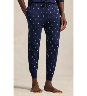 Polo Ralph Lauren Marine gebreide pyjamabroek