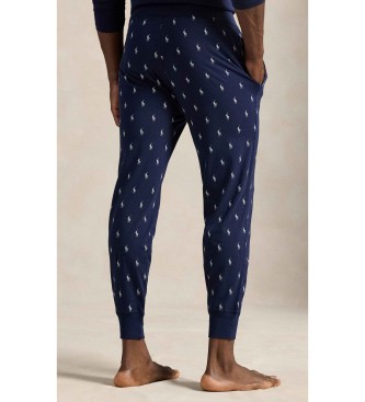 Polo Ralph Lauren Marine gebreide pyjamabroek