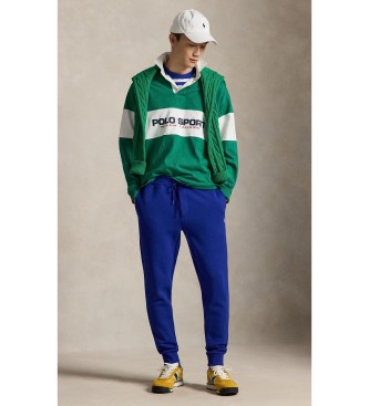 Polo Ralph Lauren Calça jogger de malha dupla azul