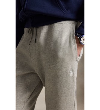 Polo Ralph Lauren Calça jogger de malha dupla cinza