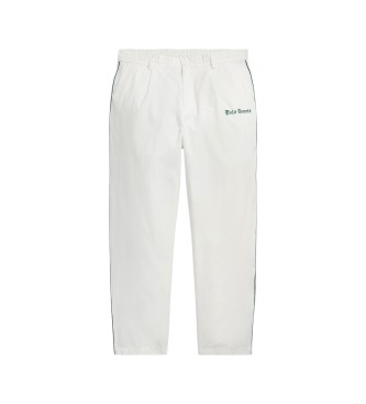 Polo Ralph Lauren Calça Oakfort de faille Classic Fit branca