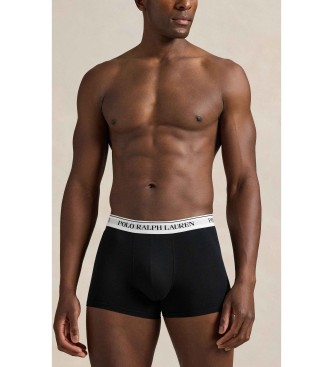 Polo Ralph Lauren Lot de 3 boxers classiques en coton gris, blanc, noir