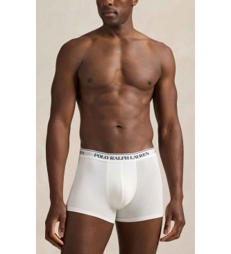Polo Ralph Lauren Lot de 3 boxers classiques en coton gris, blanc, noir