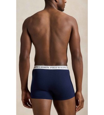 Polo Ralph Lauren Set van 3 klassieke marineblauwe katoenen boxershorts