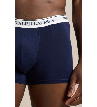 Polo Ralph Lauren Set van 3 klassieke marineblauwe katoenen boxershorts