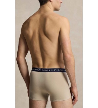 Polo Ralph Lauren Set 3 klassieke katoenen boxershorts beige, rood, navy