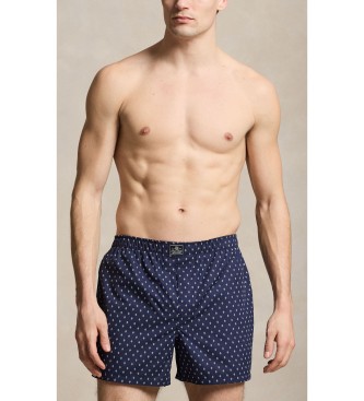 Polo Ralph Lauren Set 3 Boxershorts aus Baumwolle marineblau, blau, weiß