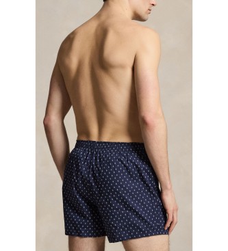 Polo Ralph Lauren Set 3 Boxershorts aus Baumwolle marineblau, blau, weiß