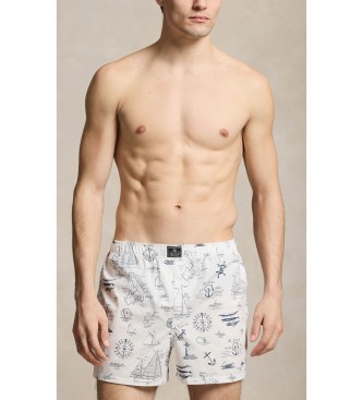 Polo Ralph Lauren Set 3 Boxershorts aus Baumwolle marineblau, blau, weiß