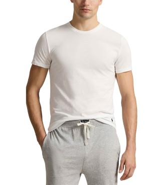 Polo Ralph Lauren Conjunto de 3 t-shirts com gola redonda em branco, cinzento e azul-marinho