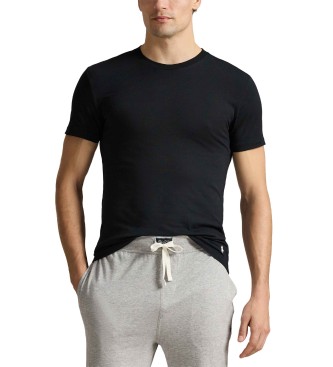 Polo Ralph Lauren Conjunto de 3 t-shirts com gola redonda em branco, cinzento e azul-marinho