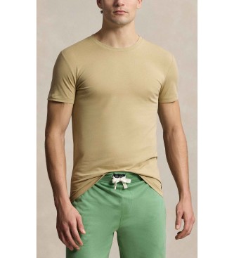 Polo Ralph Lauren Set van 3 T-shirts met ronde hals beige, wit