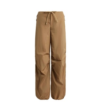 Polo Ralph Lauren Calças de para-quedas castanhas