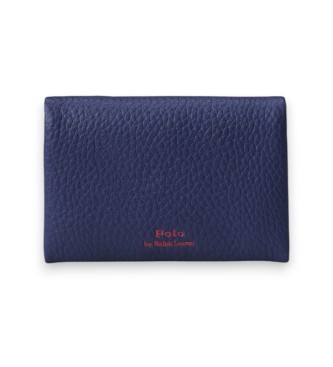 Polo Ralph Lauren Polo Play Leder-Kartenetui marineblau