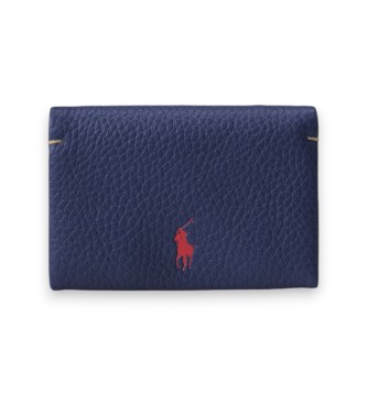 Polo Ralph Lauren Polo Play Leder-Kartenetui marineblau