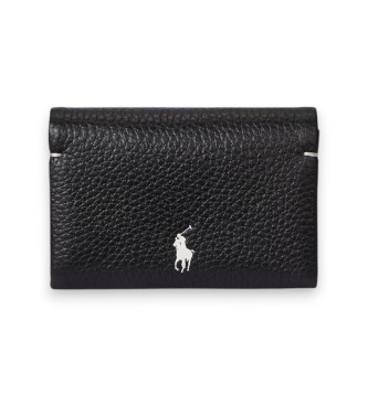 Polo Ralph Lauren Polo Play Lederkartenhalter schwarz