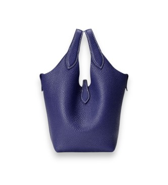 Polo Ralph Lauren Bolso tote y cruzado Polo Play de piel marino